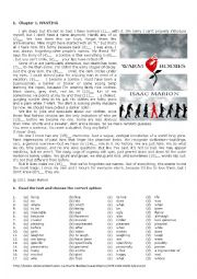 English Worksheet: Warm Bodies by Isaac Marion  