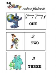  numbers flash-cards 
