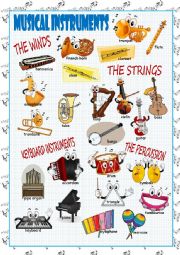Musical Instruments Picture Dictionary