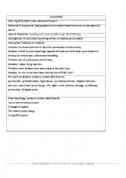 English Worksheet: Who Am I - a lesson for listening, speaking, critical thinking skills