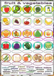 fruit and vegetables