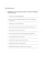 English Worksheet: relative clauses 