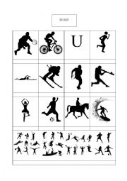 English Worksheet: Sports vocabulary