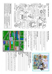 English Worksheet: 7th grade consolidation