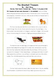 English Worksheet: friendship : the greatest treasure!