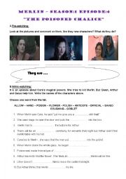 MERLIN-SEASON-1 EPISODE-4 W.SHEET & ANSWER KEY