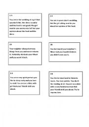English Worksheet: funny role plays
