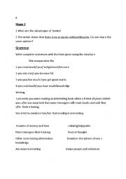 English Worksheet: lesson 23 libraries