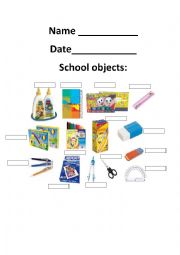 School objects.