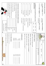 English Worksheet: Grammar test