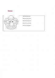 English Worksheet: The Face