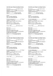 English Worksheet: Shes not just a pretty face. shania twain