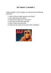 Alf episode 1 season 1