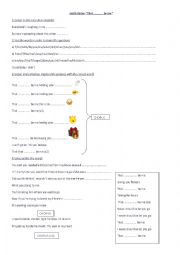 English Worksheet: That Should Be Me by Justin Bieber