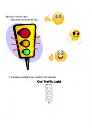 Behavior traffic light!! (7 pages)