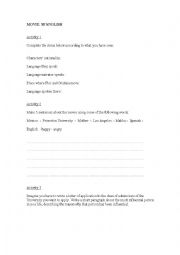 English Worksheet: Spanglish