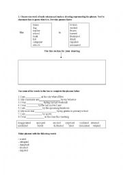English Worksheet: Past participle adjectives