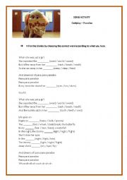 English Worksheet: Paradise Song by Coldplay