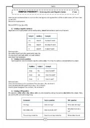 English Worksheet: Simple Present - using DOES