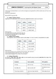 Simple Present - using DOES