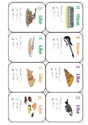 English Worksheet: ENgUno Card Game part 3