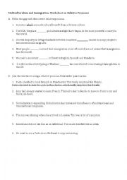 English Worksheet: Relative Clauses Worksheet