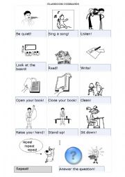 Classroom commands