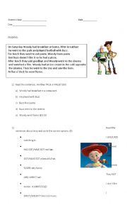 English Worksheet: present simple practical assigment