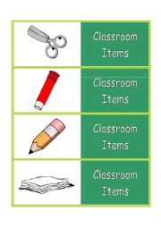 Classroom Items 