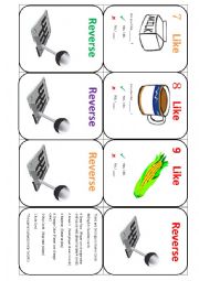 English Worksheet: ENgUno Card Game part 4