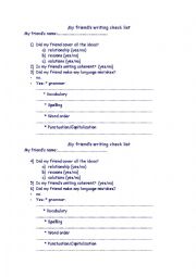 English Worksheet: Writing about teen-parent relationships