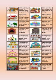 Third Conditional + City vocabulary domino