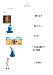 activities for students while watching a movie