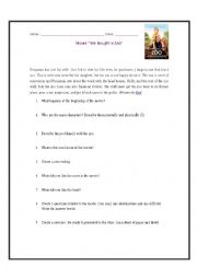 English Worksheet: We Bought a Zoo movie