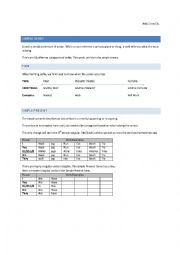 English Worksheet: Introduction to Simple Present Verbs