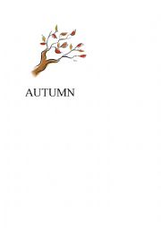 English Worksheet: Autumn