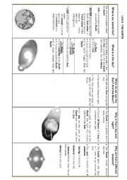 English Worksheet: The Earth