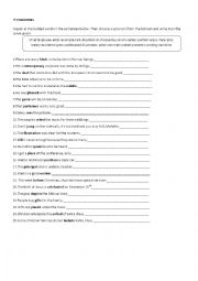 English Worksheet: Synonyms-antonyms activity