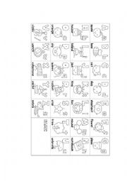 English Worksheet: Memory game english alphabeth