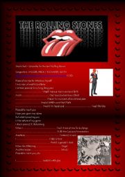 English Worksheet: Sympathy for the devil - Rolling Stones