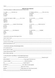 English Worksheet: Simple Present Exercises