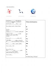 English Worksheet: I Was Here by Beyonce