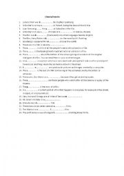 English Worksheet: Cinema