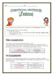 Conditionals ZERO, First, Second and Third