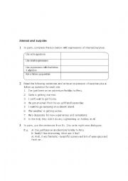 English Worksheet: Echo Questions 