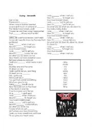 English Worksheet: Crying Aerosmith
