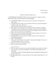 English Worksheet: childrens rights