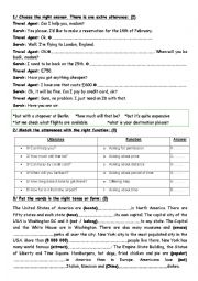 English Worksheet: 8th form test 