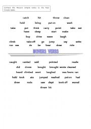 movers verbs