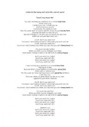 English Worksheet: 